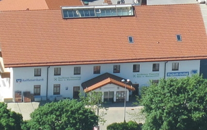 Geldautomat in der Filiale Thanning