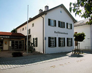 Geldautomat in der Filiale Weyarn.